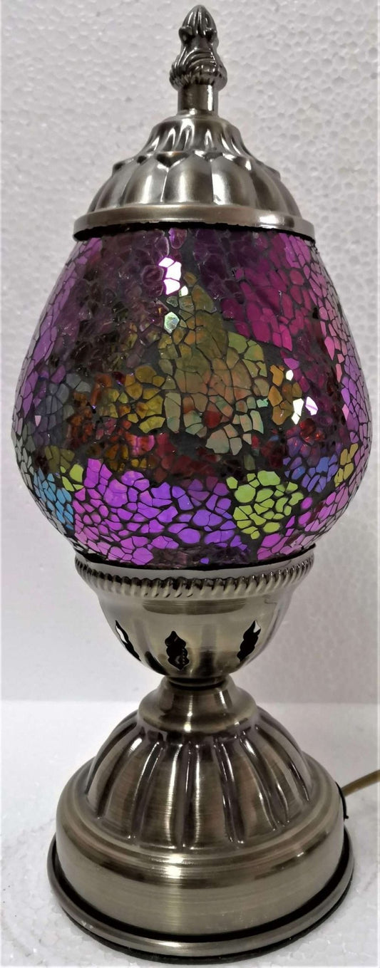 Turkish Oval Mosaic Lamp TL70 - MarshallsHealthShop