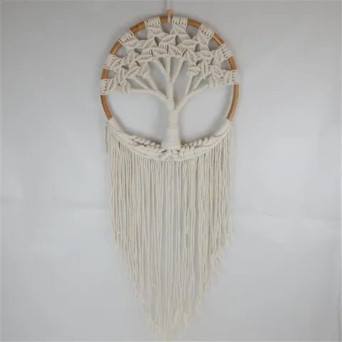Voodoo Boho Tree of Life Cream 40cm x 100cm - 1st Stop Marshall's Health Shop, Gift Shop! - Heath and Natural Therapy New Brighton Christchurch - Naturopath