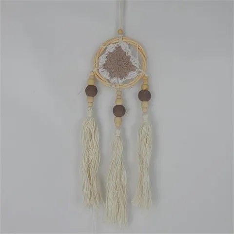 Voodoo Gypsy Dreamcatcher Cocoa 7cm x 22cm - 1st Stop Marshall's Health Shop, Gift Shop! - Heath and Natural Therapy New Brighton Christchurch - Naturopath