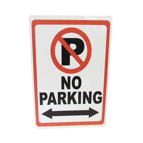 Wall Art Tin No Parking# - 1st Stop Marshall's Health Shop, Gift Shop! - Heath and Natural Therapy New Brighton Christchurch - Naturopath#