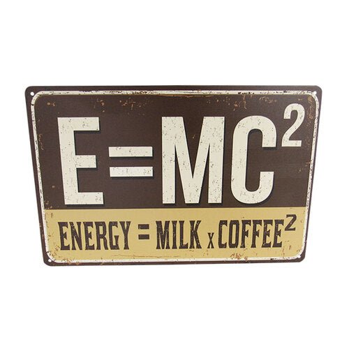 Wall Art Tin Relative Coffee# - 1st Stop Marshall's Health Shop, Gift Shop! - Heath and Natural Therapy New Brighton Christchurch - Naturopath#