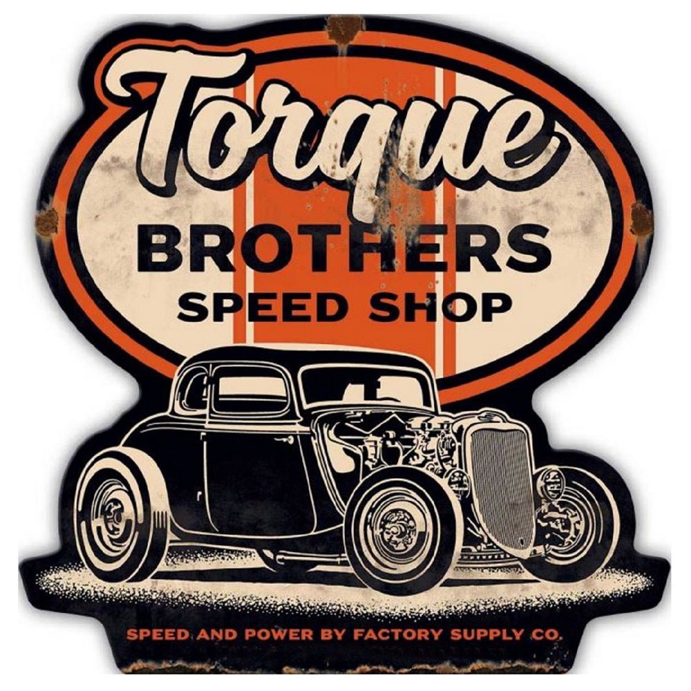 Wall Art Torque Embossed Iron - MarshallsHealthShop