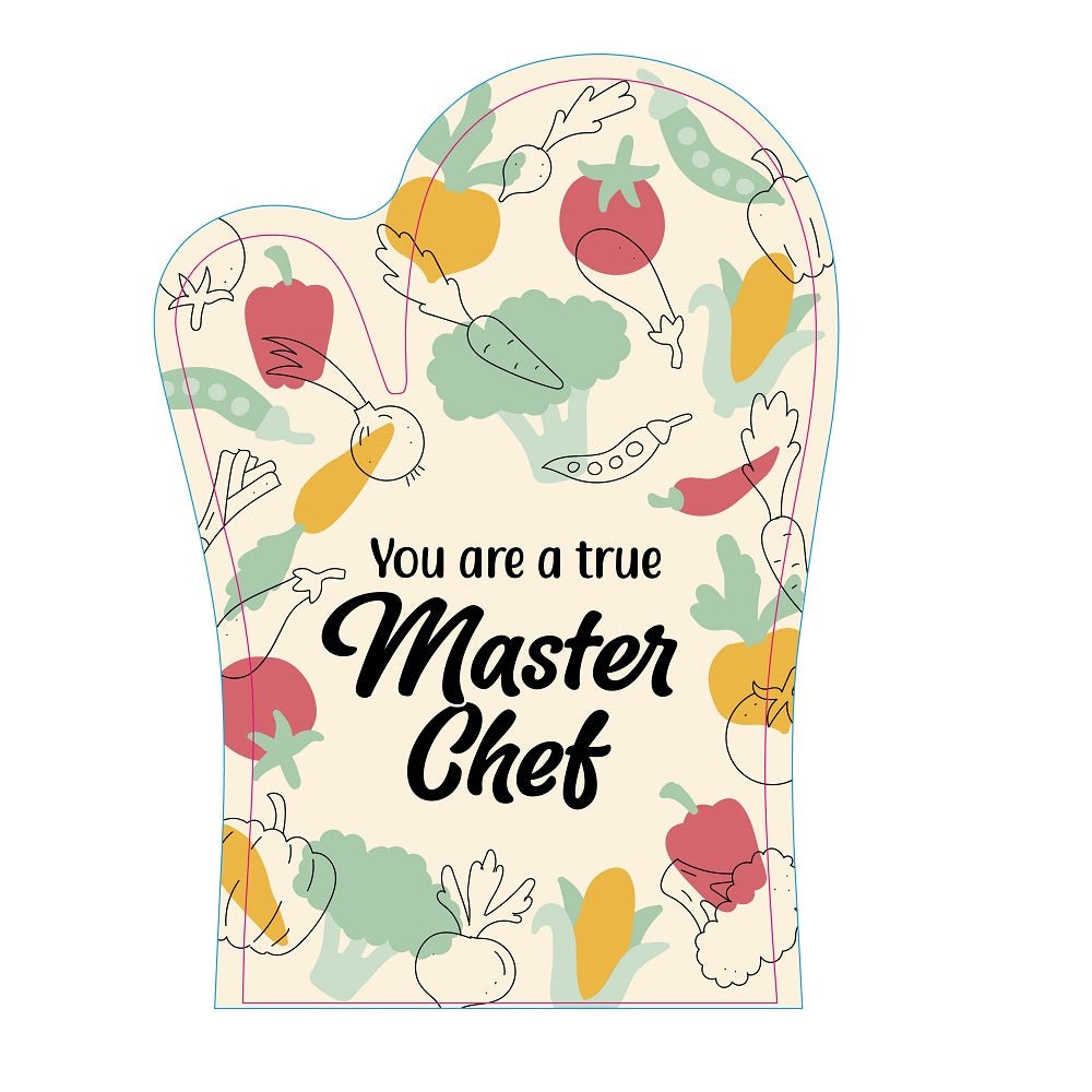 You are a True Masterchef Oven Glove - MarshallsHealthShop