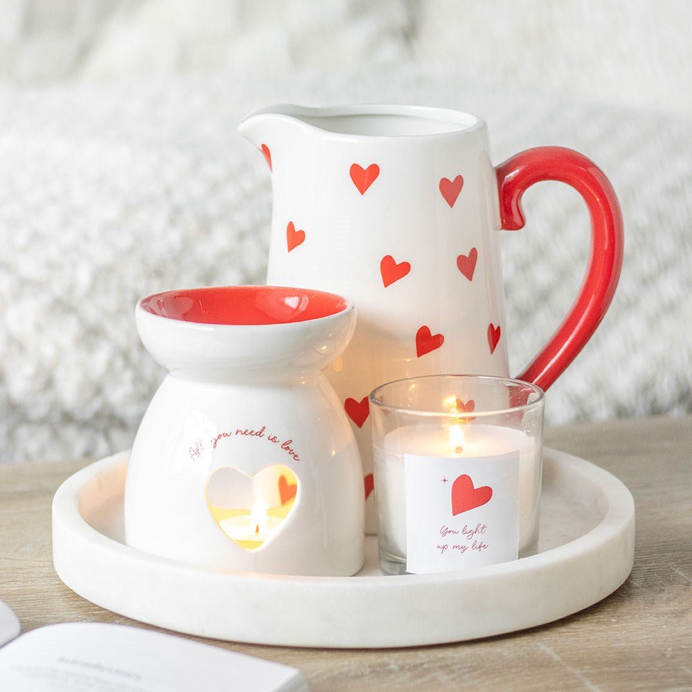 You Light Up My Life Strawberry Candle - MarshallsHealthShop