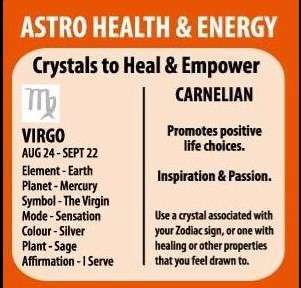 Zodiac Bracelet Carnelian Virgo - MarshallsHealthShop