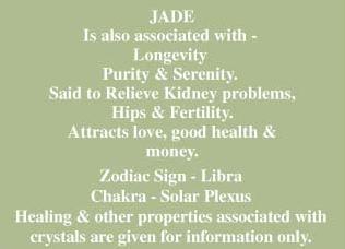 Zodiac Pendant Jade Libra - MarshallsHealthShop