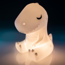 Lil Dreamers T-Rex Silicone Touch LED Light Adorable serene T-Rex LED touch lamp Activate and adjust 6 levels of brightness with just a touch Soft silicone casing with efficient LED bulb Rechargeable battery with included charging cord 9.5(L) x 12.5(W) x 15(H) cm Lithium not replaceable LED bulb not replaceable SKU: RS-LTL/TR