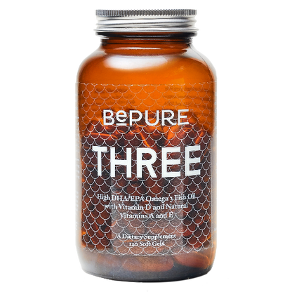 BePure Three Omega 3 Fish Oil 60-Day