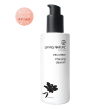 Living Nature’s certified natural Vitalising Cleanser is a gentle creamy cleanser to remove makeup and impurities without stripping your skin.  • Gentle cream formulation • Cleanses without stripping skin of protective oils • Suitable for normal to dry and mature skin • Certified natural • Made in New Zealand