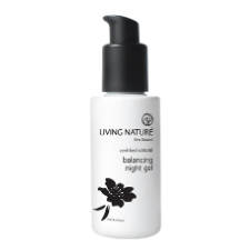 Living Nature’s certified natural Balancing Night Gel is a soothing, rejuvenating gel to balance the skin's natural oils and moisture content overnight. • The lightweight gel formula hydrates without weighing skin down • Suitable for oily and combination skin • Certified natural • Made in New Zealand