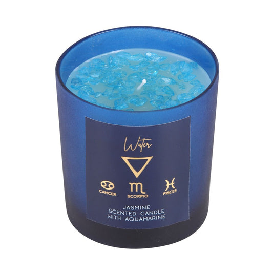 Crystal Chip Candle Water Element Jasmine