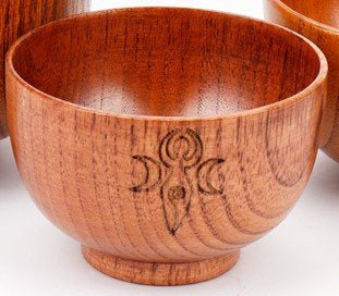 Witchwares Magic Bowl Spiral Goddess WWB1