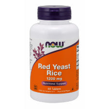 NOW Red Yeast Rice 1200mg 60 Tablets. What is Red Yeast Rice?  Red Yeast Rice is a natural product that has been used by Asian traditional herbalists since approximately 800 A.D. Produced by fermenting Red Yeast (Monascus purpureus) with white rice, Red Yeast Rice is commonly used in cooking applications to enhance the colour and flavour of foods.