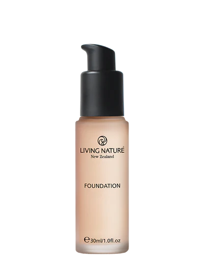 LIVING NATURE FOUNDATION - PURE IVORY Promote an even, glowing complexion with Living Nature’s natural foundation shade Pure Ivory, a lightweight formulation with added skincare benefits. Pure Ivory is a fair shade with neutral undertones, suitable for very light skin tones.