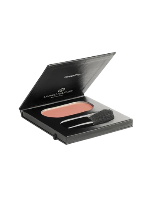 LIVING NATURE BLUSH - WARM SUMMER 4G Add a soft flush of mineral colour with Living Nature’s certified natural Warm Summer Blush. Define the cheek area and enhance your facial contours for a healthy radiant complexion. Warm Summer is warm-toned.