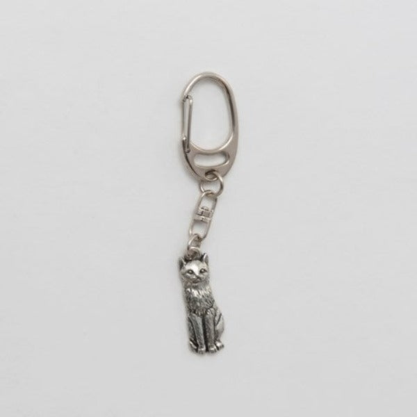 Salisbury Sitting Cat Small Keyring