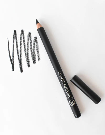 LIVING NATURE EYE PENCIL - MIDNIGHT Enhance and define eyes with Living Natures certified natural Midnight Eye Pencil, a deep black shade. The gentle natural formula is crafted with nourishing Carnauba Wax, Aloe Leaf Extract and Macadamia Seed Oil, and enhanced with antioxidant rich Vitamin E.