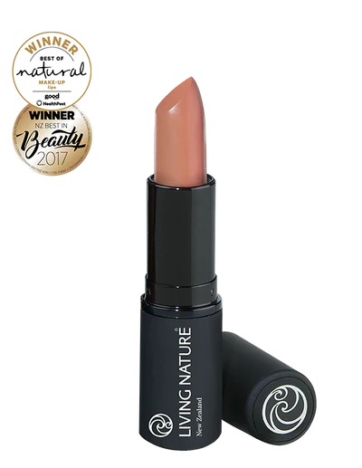 LIVING NATURE LIPSTICK - PRECIOUS Be sleek and sophisticated in Living Nature’s certified natural Precious lipstick, a soft, creamy nude-pink shade which provides a subtle glamour to your makeup. Formulated with the highest quality, all natural ingredients, Precious hydrates and rejuvenates lips while providing long-lasting luscious colour.