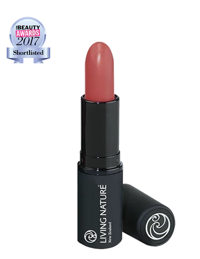 LIVING NATURE TINTED LIP HYDRATOR - LUSH 14 Living Nature's certified natural Lush Tinted Lip Hydrator is the perfect balance between lip care and lip colour. The subtle red hue will brighten and enhance your natural lip colour anytime, anywhere.