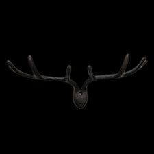 Salisbury Cast Iron Full Antler Hooks Cast iron full antler hooks 37cm L x 8cm W x 12 cm H