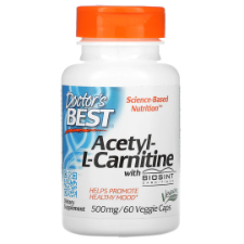 Doctor's Best Acetyl-L-Carnitine with Biosint Carnitines, 500 mg, 60 Veggie Caps Acetyl-L-Carnitine (ALC) is a nutrient that occurs naturally in the body and is fundamentally important for energy generation by the mitochondria "energy factories" in our cells. The acetyl part of the molecule can be used to make acetylcholine, a key chemical messenger in the brain and all the other organs. 