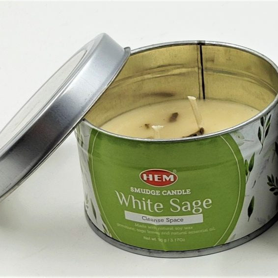 Smudge Candle White Sage