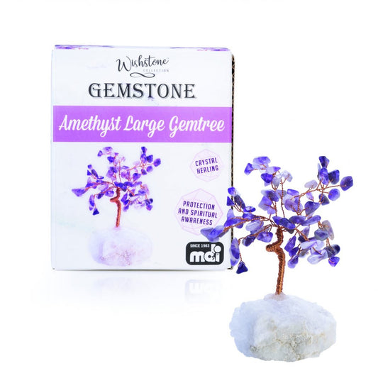 Large Amethyst Gemstone Tree