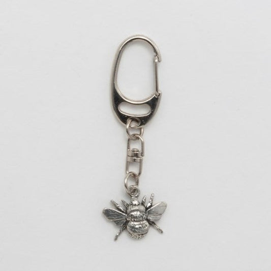 Salisbury Bee small keyring Bee small keyring, handcrafted in England using lead-free pewter