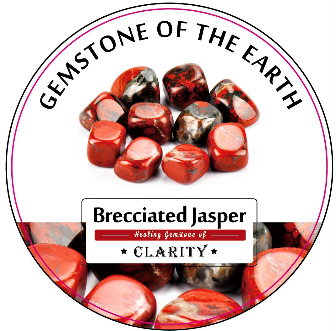 Tumbled Stone Brecciated Jasper