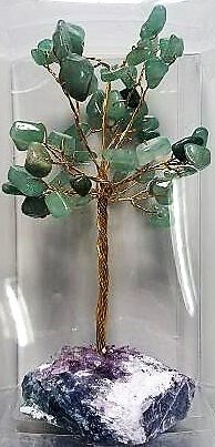 Large Gemstone Tree Crystal Base Aventurine (LTAV)