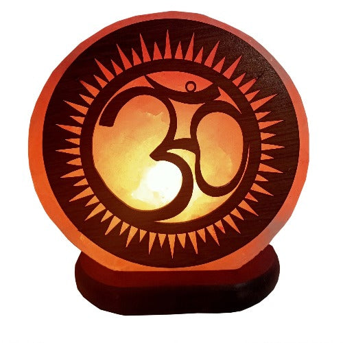 Himalayan Salt Lamp Ohm Design Authentic Himalayan Salt Lamp. Each item comes with an electric cable and a bulb. 20 x 10.5 x 21.5 CM SKU: 985O