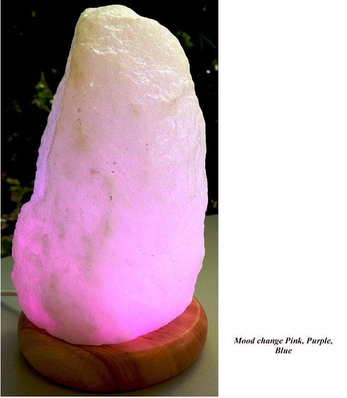 White Salt Natural Shape USB 1.5-2kg Mood Change (59)