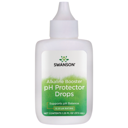 SWANSON Alkaline Booster pH Protector Drops 37.5ml 1st Stop, Marshall's Health Shop!  What is this?  Keep your pH levels under control with Swanson pH Balance Alkaline Booster pH Protector Drops. The typical NZ diet is loaded with acid-forming foods that can take a toll on your overall health and vitality.