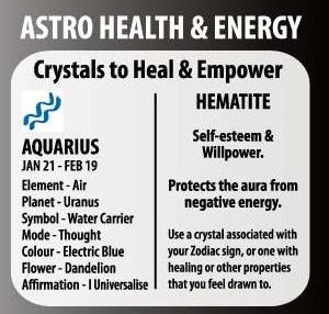 Bracelet Hematite Hematite Bracelets- 6 with Gemstone information on packaging Hematite – Aquarius: Self-esteem and will power. Protects the aura from negative energy. Self-esteem- Confidence, grounding and divination. SKU: BRHEM