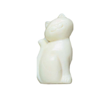 Salisbury Soap Cat White 48g Soap shaped cats 48g : white SKU: CATSOAP
