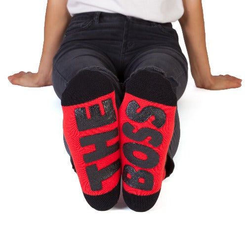 Socks Feet Speak The Boss