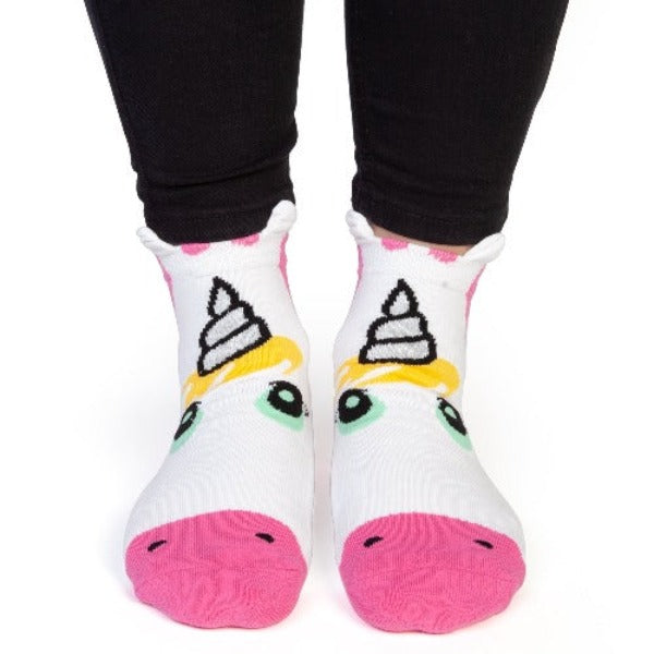 Socks Feet Speak Unicorn