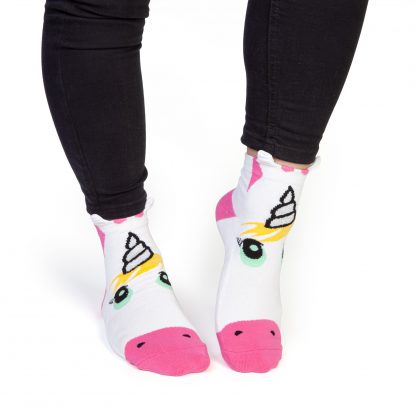 Socks Feet Speak Unicorn