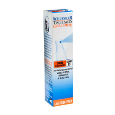 Dr Schuessler Tissue Salts Comb D Spray 30ml Comb D: SKIN DISORDERS For minor skin ailments, scalp eruptions, eczema, acne, scaling of the skin and allied conditions. When you want a natural remedy for skin troubles, Combination D is an effective combination of the 4 minerals needed by the body for healthy skin and maintenance. It is best taken as a course of treatment.