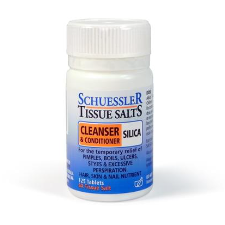 Dr Schuessler Tissue Salts Silica 6X 125 Tablets Silica: CLEANSER & CONDITIONER Connective tissue, hair, nails, blood, bile, bone & nerve sheath. Silica is present in the blood, skin, hair and nails. It is also a constituent of connective tissue, bones, nerve sheath and mucous membranes.