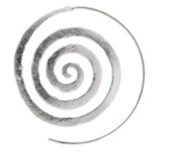 Coro Jewellery Spiral Twist Matt Finish Sterling Silver SKU: ES41