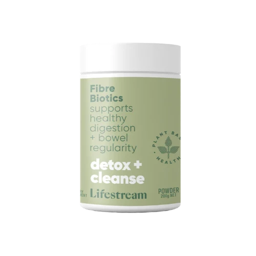 Lifestream Fibre Biotics 200g Powder The prebiotic and probiotic blend for everyday bowel regularity. Our Fibre supplement is a unique natural fibre formula with prebiotics and probiotics to support the maintenance of healthy intestinal bacteria and ensure regular bowel movements. It contains natural psyllium husks that when used as part of a balanced and varied diet contribute to bowel regularity.