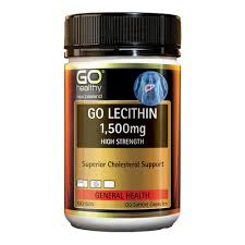 GO LECITHIN 1,500 is a natural emulsifier derived from Soya Beans. Lecithin enables the break down of fats and cholesterol, keeping these substances in the bloodstream rather than accumulating on artery walls. Lecithin supports the healthy metabolism of fats and cholesterol.