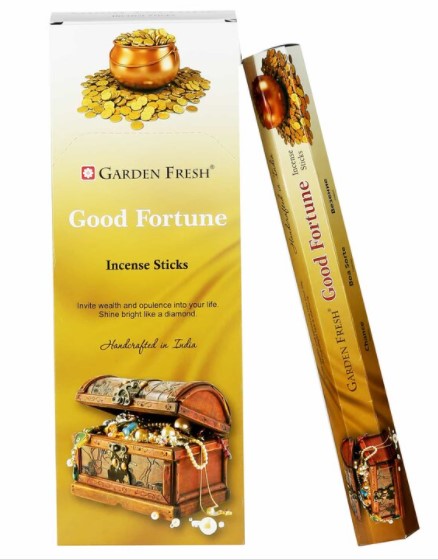 Garden Fresh Good Fortune Incense