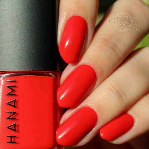 Hanami is a certified vegan & cruelty free, (with CCF and PETA) Australian brand that supplies healthy polishes for healthy nails. Their product range includes breathable & water-permeable nail polishes (free from 10-chemicals), nail polish removers (Acetone & Acetate free), glass filers, nail polish collection, mascaras, blush and lipsticks.