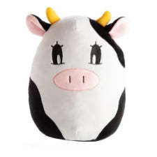 Smoosho’s Pals Cow Plush Cute cow cushion that feels like a squishy marshmallow! Made from super soft velour fabric Check out our whole range of cuddly Smoosho’s Pals friends 19.0(L) x 15.0(W) x 22.0(H) cm SKU: LT-MP/CO