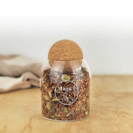 MagicT - Daily - Turkish Breakfast 170g Glass Jar Tea is one of the main drinks in Turkish culture which makes them one of the most tea-drinking nations in the world. When you travel to Turkey you will see people having tea everywhere and anywhere.