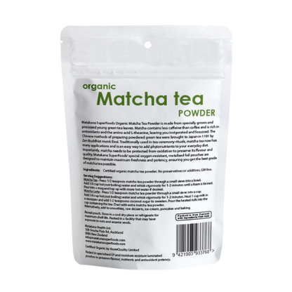 Matakana Matcha Org Tea Powder 100g