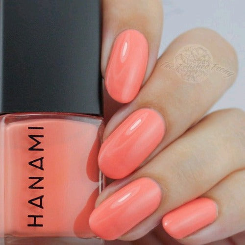 Hanami is a certified vegan & cruelty free, (with CCF and PETA) Australian brand that supplies healthy polishes for healthy nails. Their product range includes breathable & water-permeable nail polishes (free from 10-chemicals), nail polish removers (Acetone & Acetate free), glass filers, nail polish collection, mascaras, blush and lipsticks.
