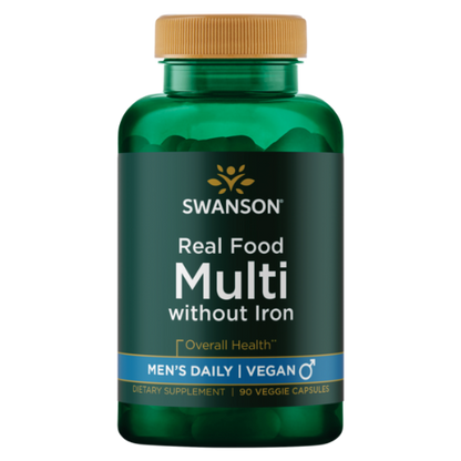 SWANSON Men's Daily Multi 90 Veg Capsules 1st Stop, Marshall's Health Shop!   What is Swansons Men’s Daily Multi?  As a person who is determined to get as much of your daily nutritional intake from real food as possible, you want a vitamin and mineral supplement that delivers what your body needs and nothing it doesn’t. 